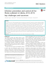 Scholarly article on topic 'Infection prevention and control of the Ebola outbreak in Liberia, 2014–2015: key challenges and successes'