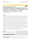 Scholarly article on topic 'Improving ethanol yield in acetate-reducing Saccharomyces cerevisiae by cofactor engineering of 6-phosphogluconate dehydrogenase and deletion of ALD6'