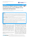 Scholarly article on topic 'Extending the PRISMA statement to equity-focused systematic reviews (PRISMA-E 2012): explanation and elaboration'