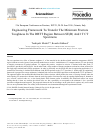 Scholarly article on topic 'Engineering Framework To Transfer The Minimum Fracture Toughness In The DBTT Region Between SE(B) And 1T CT Specimens'