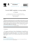 Scholarly article on topic 'Towards NMHV amplitudes at strong coupling'