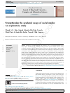 Scholarly article on topic 'Strengthening the academic usage of social media: An exploratory study'