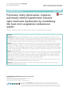 Scholarly article on topic 'Pulmonary artery denervation improves pulmonary arterial hypertension induced right ventricular dysfunction by modulating the local renin-angiotensin-aldosterone system'