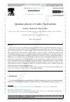 Scholarly article on topic 'Quantum periods of Calabi–Yau fourfolds'