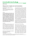 Scholarly article on topic 'Metagenomics insights into food fermentations'