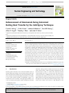 Scholarly article on topic 'Enhancement of Downward-facing Saturated Boiling Heat Transfer by the Cold Spray Technique'