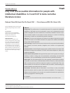 Scholarly article on topic 'Easy read and accessible information for people with intellectual disabilities: Is it worth it? A meta-narrative literature review'