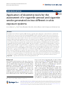 Scholarly article on topic 'Application of dosimetry tools for the assessment of e-cigarette aerosol and cigarette smoke generated on two different in vitro exposure systems'