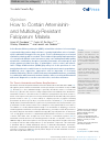 Scholarly article on topic 'How to Contain Artemisinin- and Multidrug-Resistant Falciparum Malaria'