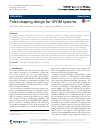 Scholarly article on topic 'Pulse shaping design for OFDM systems'