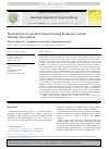 Scholarly article on topic 'Development of a problem-based learning model via a virtual learning environment'
