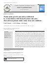 Scholarly article on topic 'Peanut plant growth and yield as influenced by co-inoculation with Bradyrhizobium and some rhizo-microorganisms under sandy loam soil conditions'