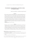 Scholarly article on topic 'Crecimiento, competitividad y restricción externa en América Latina'