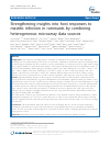 Scholarly article on topic 'Strengthening insights into host responses to mastitis infection in ruminants by combining heterogeneous microarray data sources'