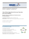 Scholarly article on topic 'Guía Clínica Española del Acceso Vascular para Hemodiálisis'
