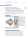 Scholarly article on topic 'Renal Denervation Reduces Pulmonary Vascular Remodeling and Right Ventricular Diastolic Stiffness in Experimental Pulmonary Hypertension'