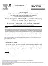 Scholarly article on topic 'Public Participation in Branding Road Corridor as Shopping Window or Batik Industry at Pekalongan'