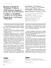 Scholarly article on topic 'Registro Español de Trasplante Cardíaco. XXII Informe Oficial de la Sección de Insuficiencia Cardíaca y Trasplante Cardíaco de la Sociedad Española de Cardiología (1984-2010)'