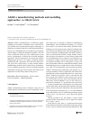 Scholarly article on topic 'Additive manufacturing methods and modelling approaches: a critical review'