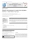 Scholarly article on topic 'Diagnosis and management of common fetal arrhythmias'