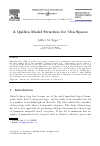 Scholarly article on topic 'A Quillen Model Structure for Chu Spaces'