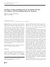 Scholarly article on topic 'The Role of Maternal Depression on Treatment Outcome for Children with Externalizing Behavior Problems'