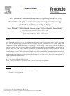 Scholarly article on topic 'Sustainable Integrated Water Resources Management for Energy Production and Food Security in Libya'