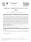 Scholarly article on topic 'MapReduce: Simplified Data Analysis of Big Data'
