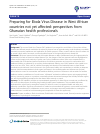 Scholarly article on topic 'Preparing for Ebola Virus Disease in West African countries not yet affected: perspectives from Ghanaian health professionals'