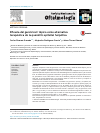 Scholarly article on topic 'Eficacia del ganciclovir tópico como alternativa terapéutica de la queratitis epitelial herpética'