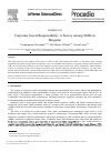 Scholarly article on topic 'Corporate Social Responsibility: A Survey among SMEs in Bergamo'