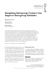 Scholarly article on topic 'Imagining Intergroup Contact Can Improve Intergroup Attitudes'