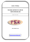 Scholarly article on topic 'The legal nature of a lien in South African law'