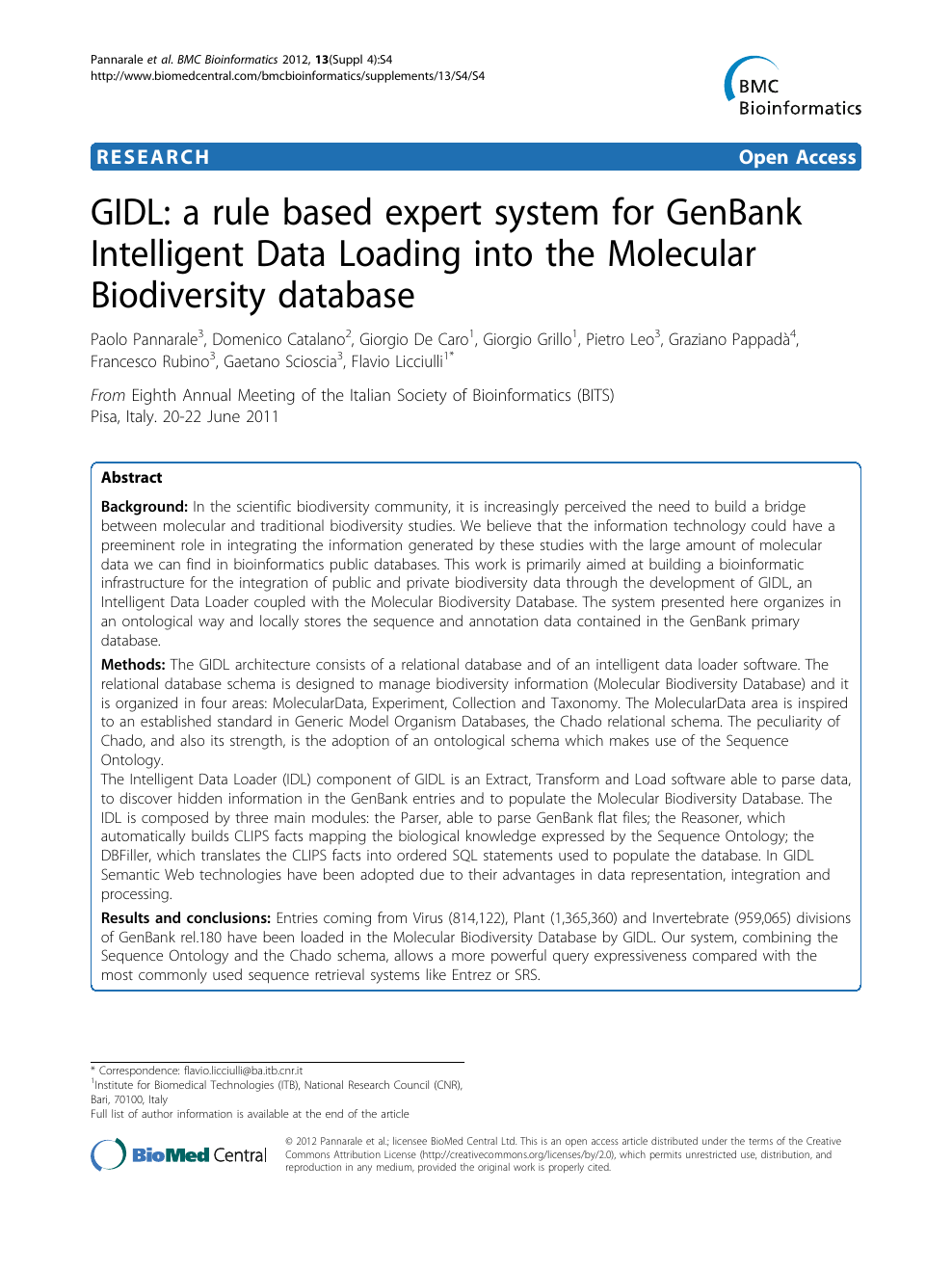 Gidl A Rule Based Expert System For Genbank Intelligent Data Images, Photos, Reviews