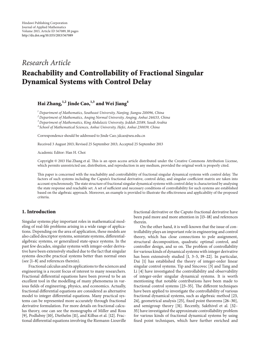 Reachability and Controllability of Fractional Singular Dynamical 