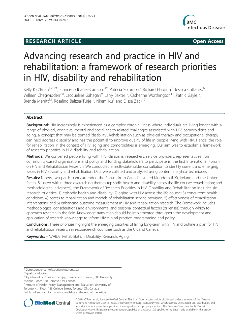 hiv research paper