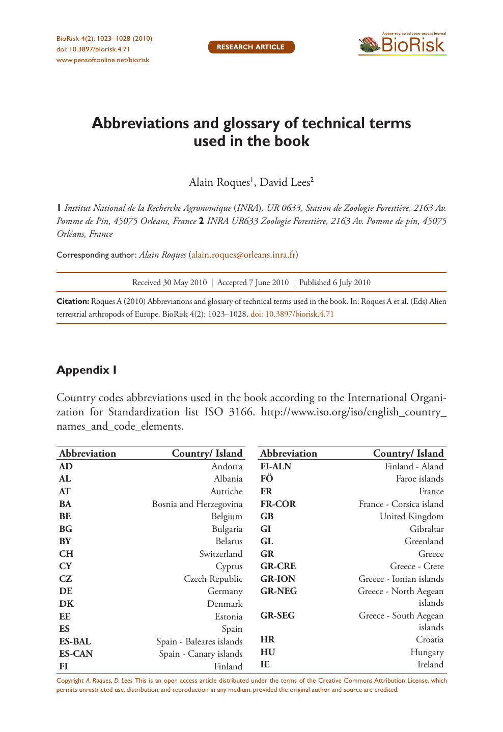 Abbreviations and glossary of technical terms used in the book – topic of  research paper in Biological sciences. Download scholarly article PDF and  read for free on CyberLeninka open science hub.