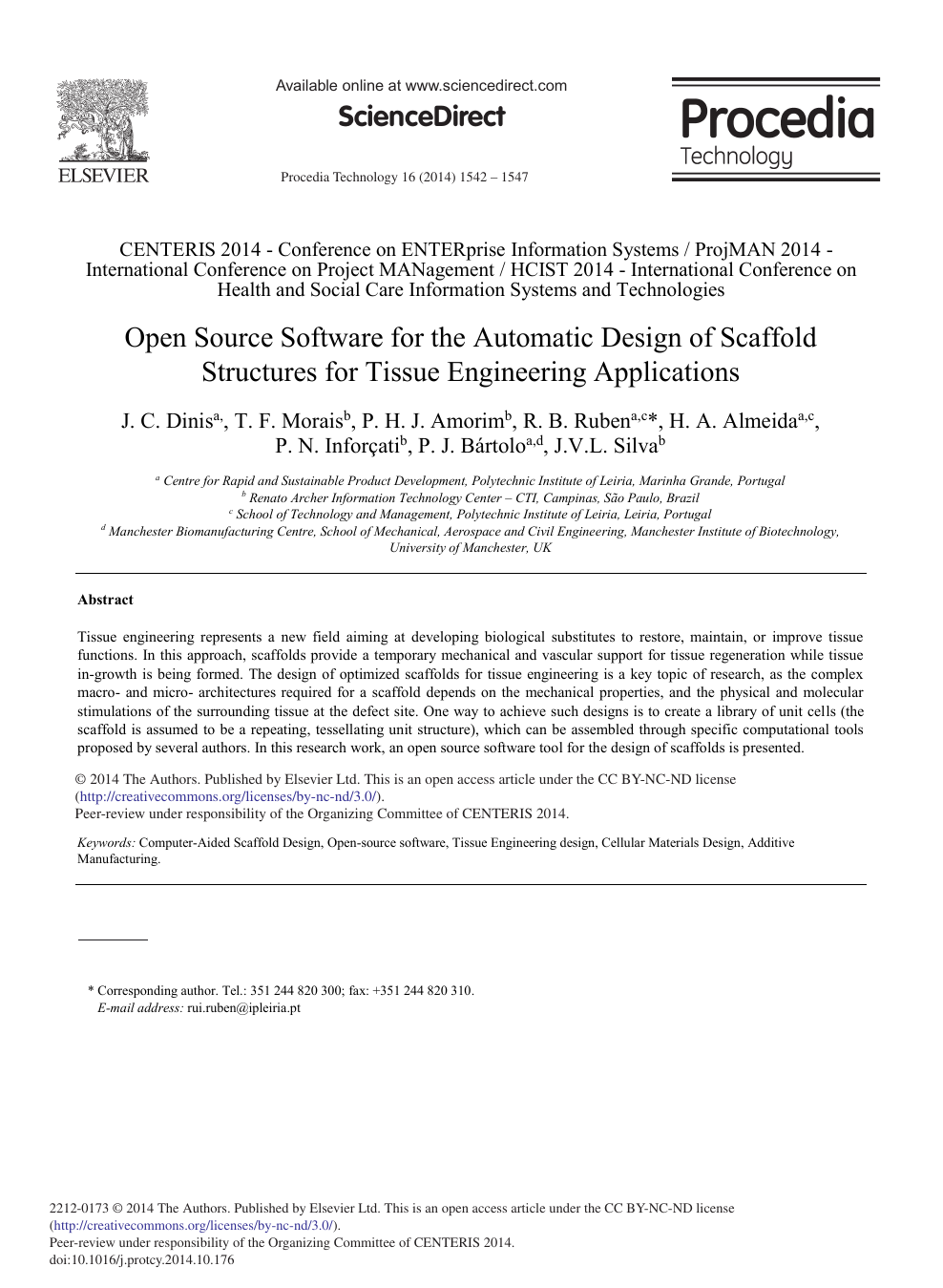 Open Source Software For The Automatic Design Of Scaffold Structures For Tissue Engineering Applications Topic Of Research Paper In Materials Engineering Download Scholarly Article Pdf And Read For Free On Cyberleninka