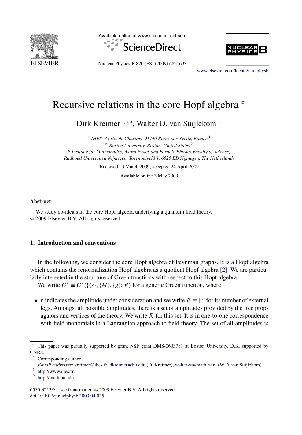 Recursive Relations In The Core Hopf Algebra Topic Of Research Paper In Physical Sciences Download Scholarly Article Pdf And Read For Free On Cyberleninka Open Science Hub