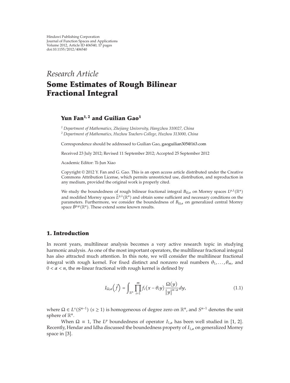 Some Estimates Of Rough Bilinear Fractional Integral Topic Of Research Paper In Mathematics Download Scholarly Article Pdf And Read For Free On Cyberleninka Open Science Hub