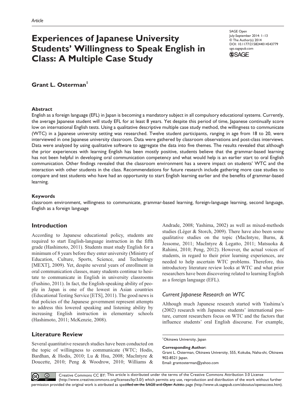 quantitative case study pdf