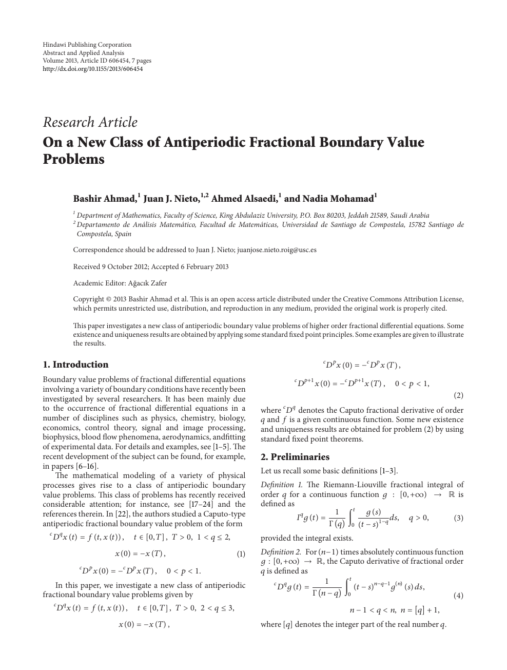 On A New Class Of Antiperiodic Fractional Boundary Value Problems Topic Of Research Paper In Mathematics Download Scholarly Article Pdf And Read For Free On Cyberleninka Open Science Hub