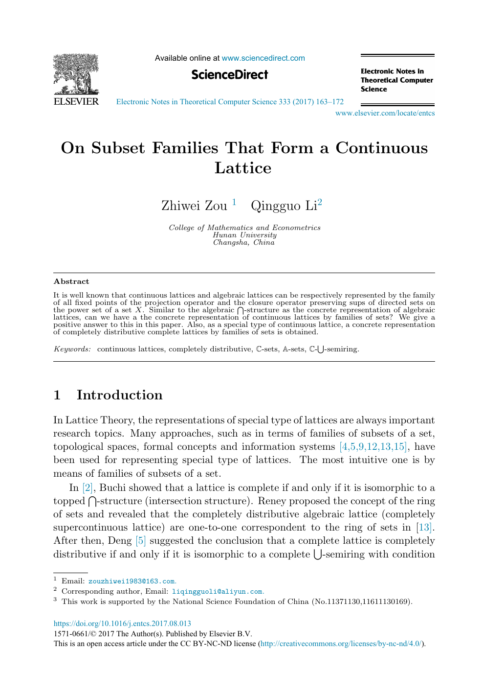 On Subset Families That Form A Continuous Lattice Topic Of Research Paper In Mathematics Download Scholarly Article Pdf And Read For Free On Cyberleninka Open Science Hub