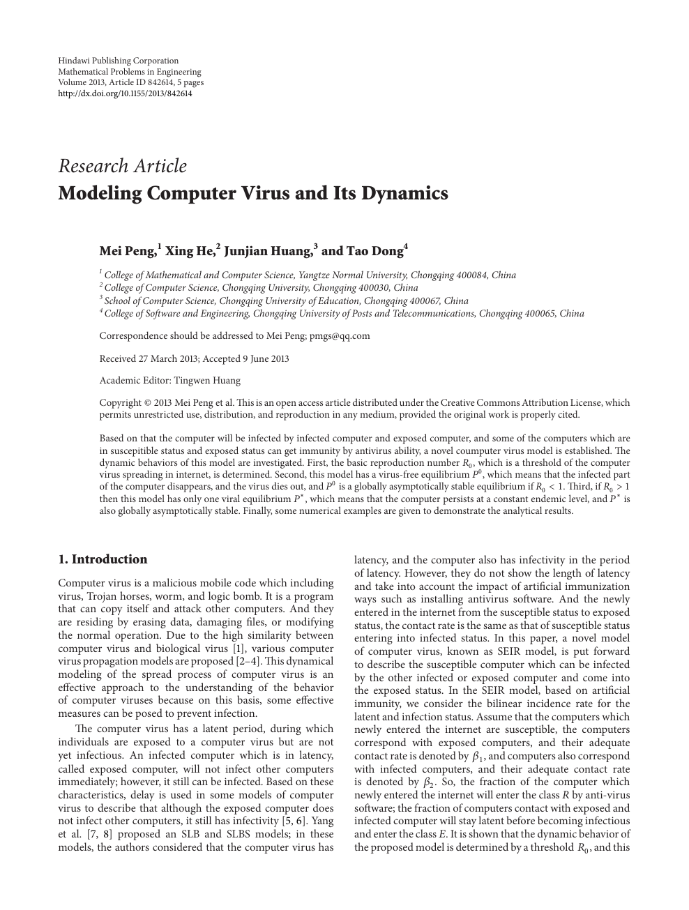 computer virus research paper