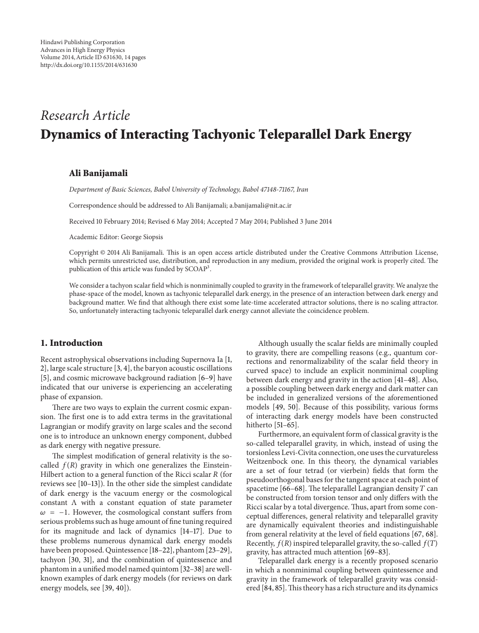 dark energy research paper