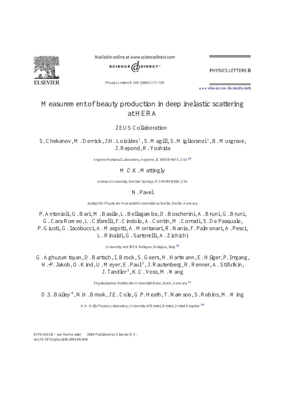 Measurement Of Beauty Production In Deep Inelastic Scattering At Hera Topic Of Research Paper In Physical Sciences Download Scholarly Article Pdf And Read For Free On Cyberleninka Open Science Hub