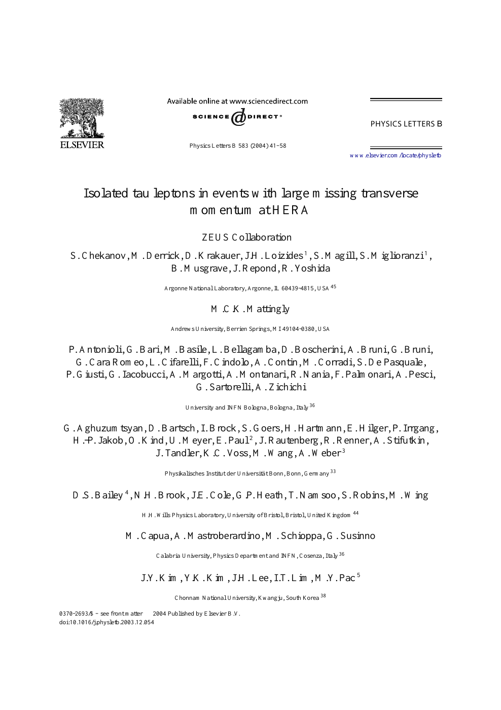 Isolated Tau Leptons In Events With Large Missing Transverse Momentum At Hera Topic Of Research Paper In Physical Sciences Download Scholarly Article Pdf And Read For Free On Cyberleninka Open Science