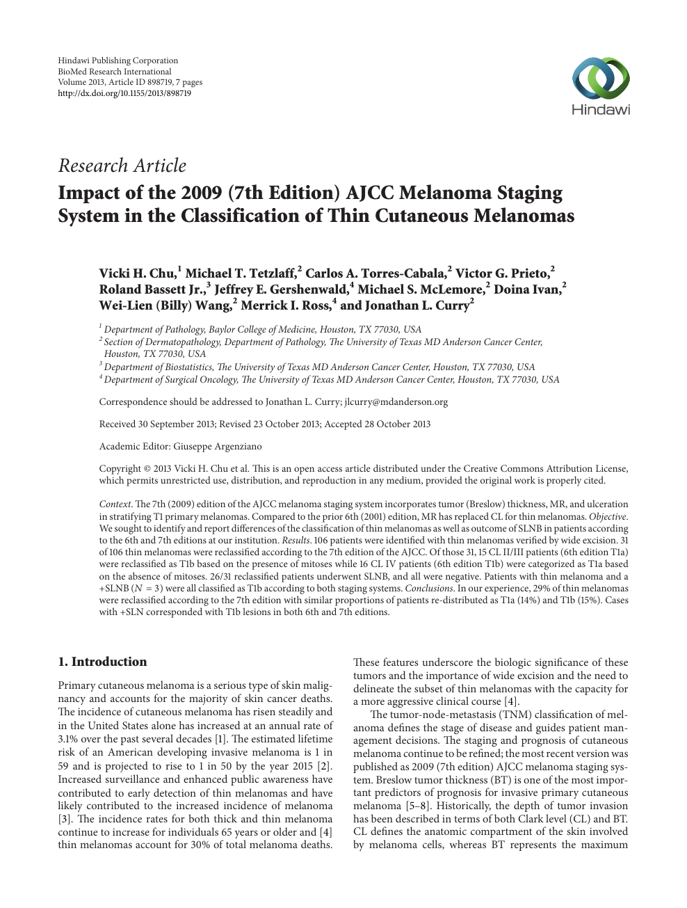 ajcc 7th edition melanoma pdf