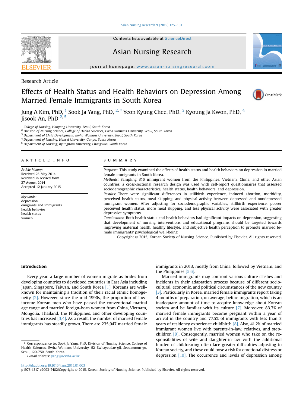 Korean public opinion on alcohol control policy: A cross-sectional  International Alcohol Control study - ScienceDirect