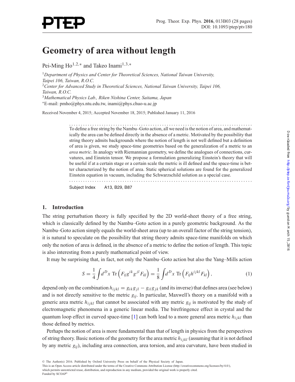 Geometry Of Area Without Length Topic Of Research Paper In Physical Sciences Download Scholarly Article Pdf And Read For Free On Cyberleninka Open Science Hub